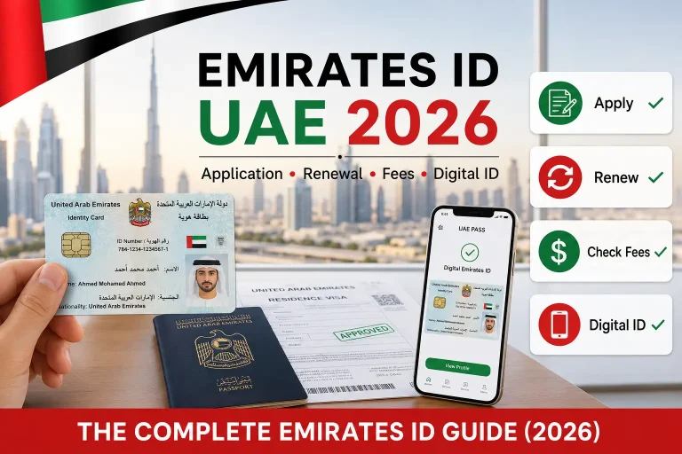 Emirates ID UAE: The Complete Guide to Application, Renewal, Fees, and Digital ID (2026)