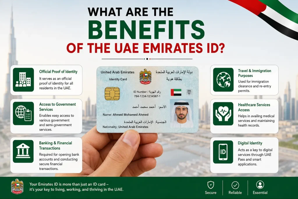 Emirates ID Download What are the benefits of the UAE Emirates ID?