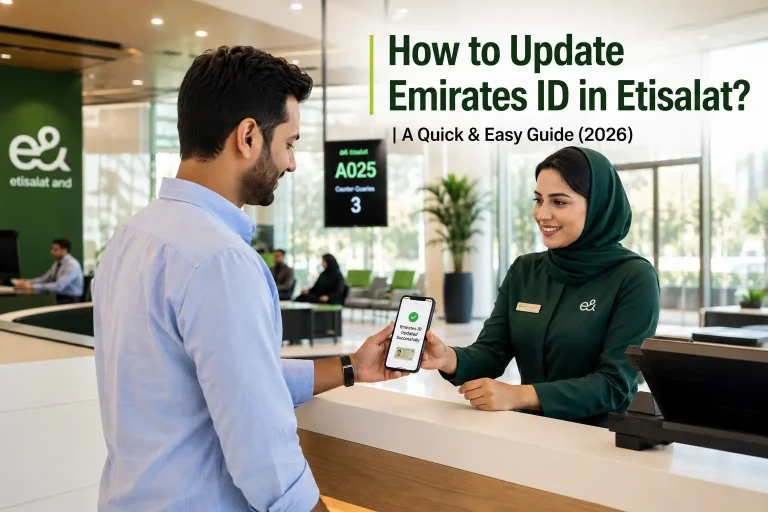 How to Update Emirates ID in Etisalat? | A Quick & Easy Guide (2026)
