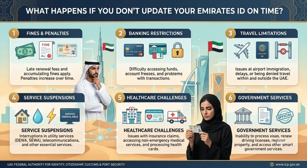 What Happens If You Don't Update Your Emirates ID on Time?