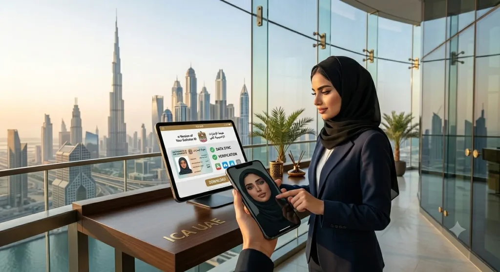 Download the ICA UAE App